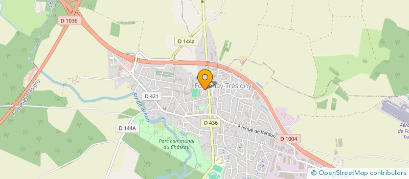 localisation de l'entreprise GVHC  FONTENAY-TRESIGNY