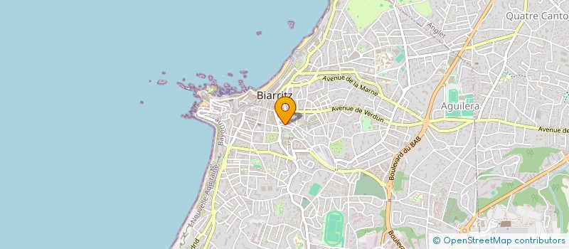 localisation de l'entreprise GVI DE GASCOGNE à BIARRITZ