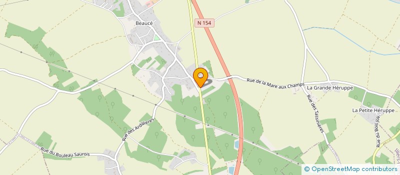 localisation de l'entreprise GVLS  MARCILLY-LA-CAMPAGNE