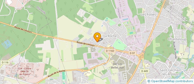 localisation de l'entreprise GVM IMMOBILIER  CROISSY-BEAUBOURG