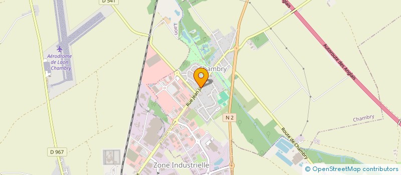 localisation de l'entreprise GVML  CHAMBRY