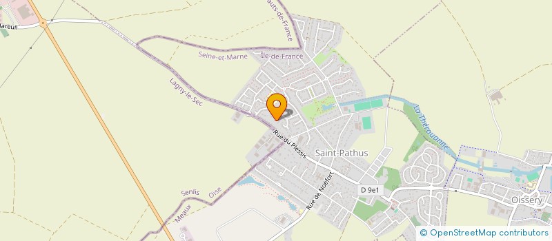 localisation de l'entreprise GVN ELAGAGE  SAINT-PATHUS