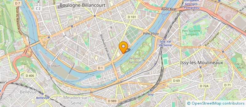 localisation de l'entreprise GVRDN à BOULOGNE-BILLANCOURT