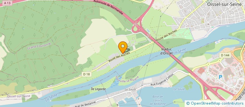 localisation de l'entreprise GVT  OISSEL