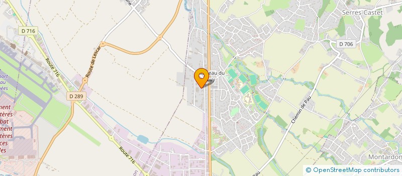 localisation de l'entreprise GVT SERVICE  SERRES-CASTET