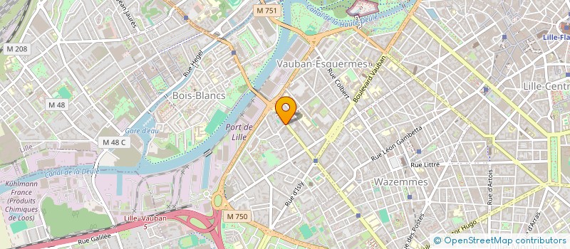 localisation de l'entreprise GVX à LILLE