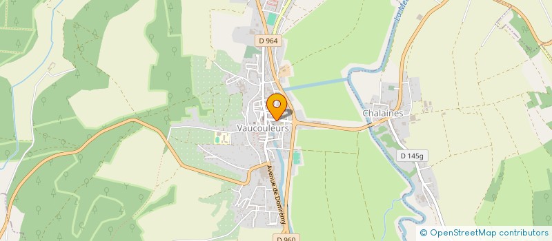 localisation de l'entreprise GW FR à VAUCOULEURS