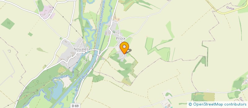 localisation de l'entreprise GW TRADI FACADE  PROIX