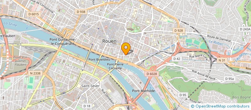 localisation de l'entreprise GWAD ALARMES à SOTTEVILLE-LES-ROUEN