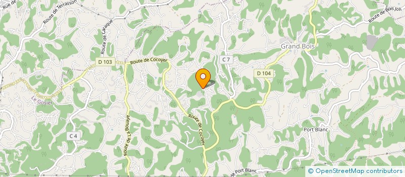 localisation de l'entreprise GWAD'AWTIZAN  LE GOSIER