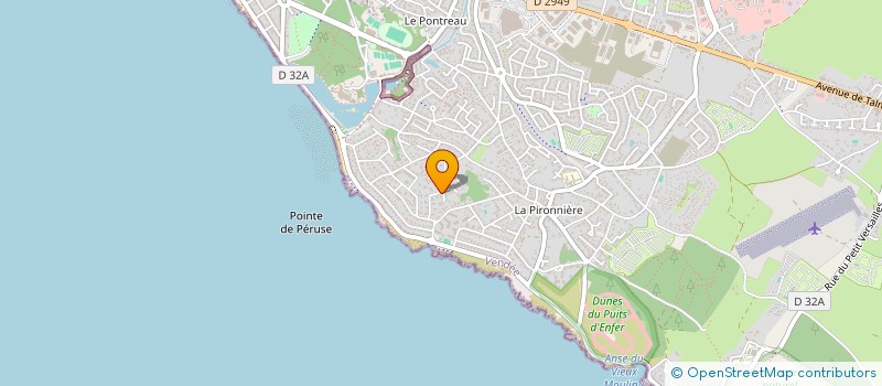 localisation de l'entreprise GWADA à LES SABLES-D'OLONNE