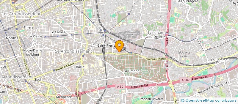 localisation de l'entreprise GWADA LOC. à MARSEILLE