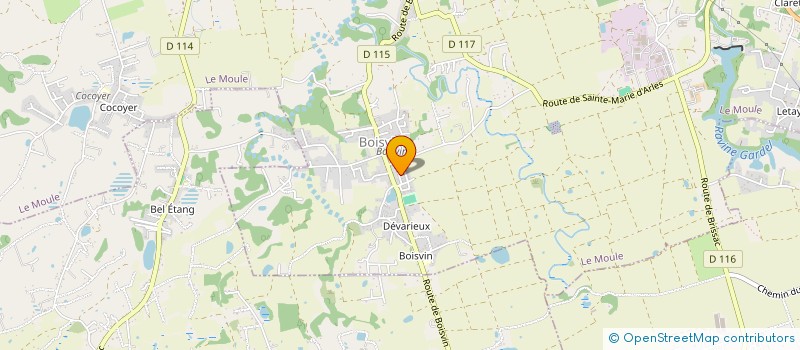 localisation de l'entreprise GWADA RE à LE MOULE