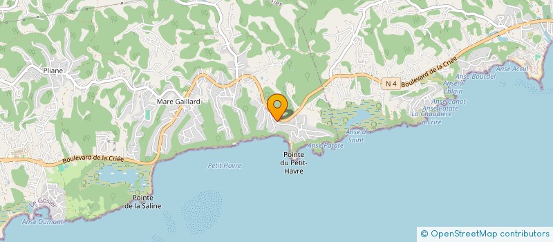 localisation de l'entreprise GWADACRO FWI  LE GOSIER