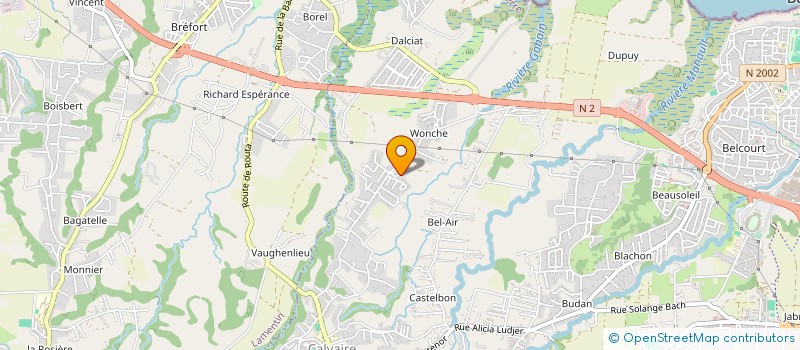 localisation de l'entreprise GWADAGRUPO SARL  BAIE-MAHAULT