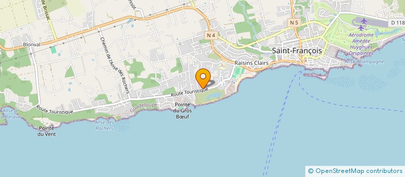 localisation de l'entreprise GWADAPIO à SAINT-FRANCOIS