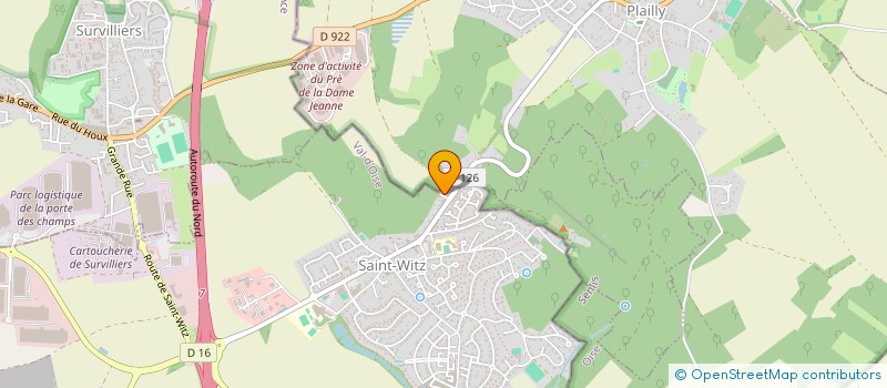 localisation de l'entreprise GWADIMMO  MOUSSY-LE-NEUF