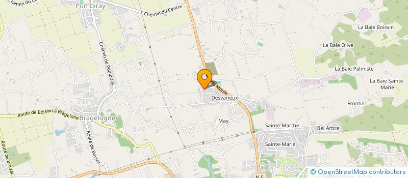 localisation de l'entreprise GWADLOUP PARAMOTEUR  SAINT-FRANCOIS