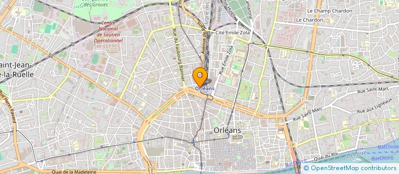localisation de l'entreprise GWADOR à ORLEANS