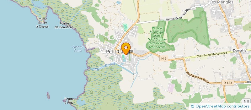 localisation de l'entreprise GWADZOU CARRELAGE MODERNE à PETIT-CANAL