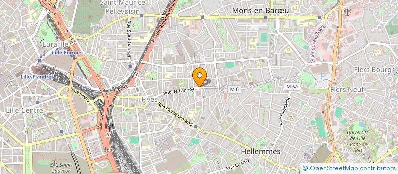 localisation de l'entreprise GWAFFA à LILLE