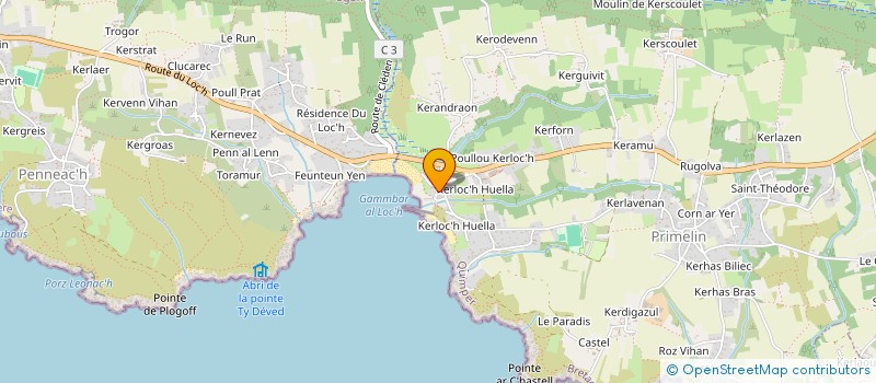 localisation de l'entreprise GWAIEN  AUDIERNE