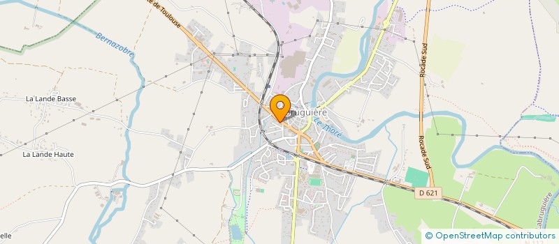 localisation de l'entreprise GWALARN  LABRUGUIERE