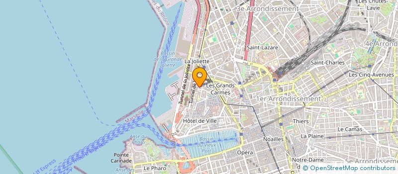 localisation de l'entreprise GWANSA à MARSEILLE