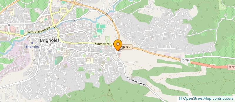 localisation de l'entreprise GWAYQUEN IMMO à BRIGNOLES