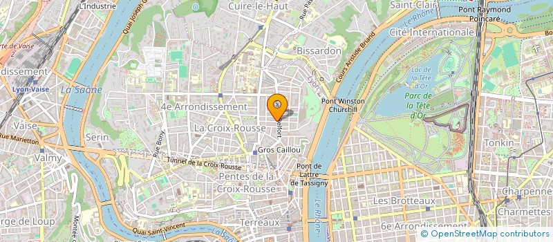 localisation de l'entreprise GWE DIFFUSION à LYON