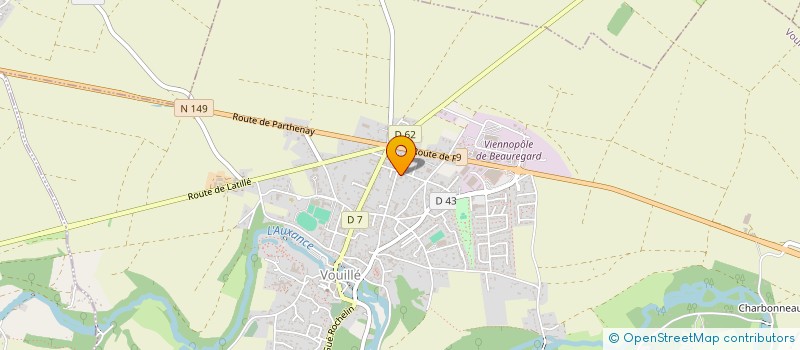 localisation de l'entreprise GWECHALL GOZ  VOUILLE