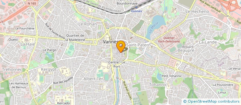 localisation de l'entreprise GWELED  VANNES
