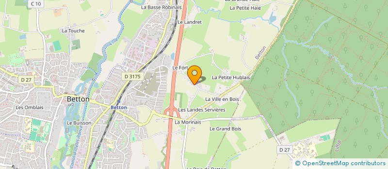 localisation de l'entreprise GWELED KREIZ  BETTON