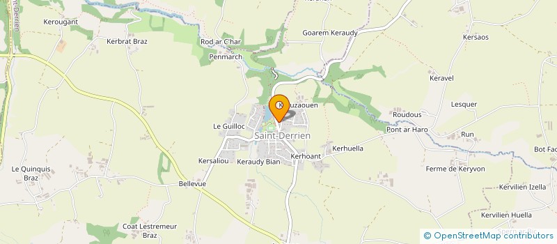 localisation de l'entreprise GWEMON  TREFLAOUENAN