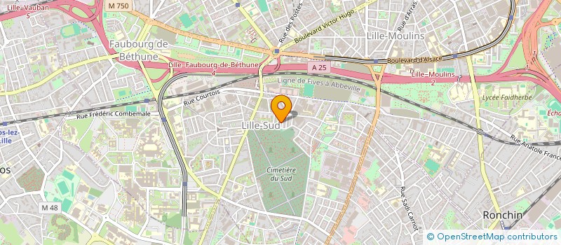 localisation de l'entreprise GWEN AUTOMOBILES  LILLE