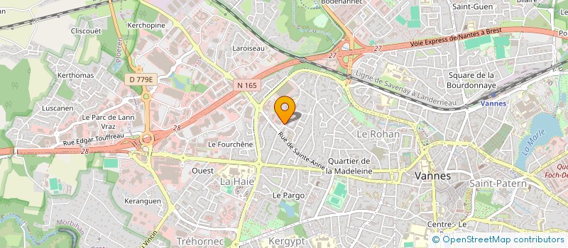 localisation de l'entreprise GWEN ICE à VANNES