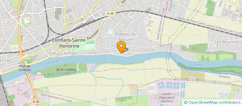 localisation de l'entreprise GWENAUCE  CONFLANS-SAINTE-HONORINE