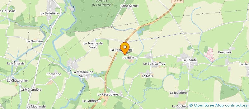 localisation de l'entreprise GWENDO  LES TOUCHES