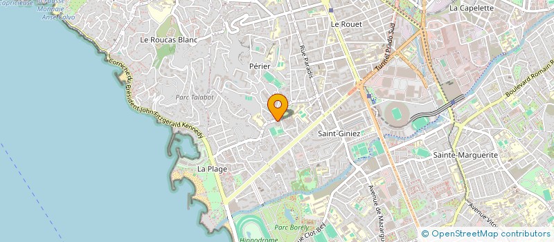 localisation de l'entreprise GWENDOLINE à MARSEILLE