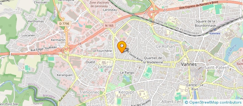 localisation de l'entreprise GWENED FAMILY à VANNES