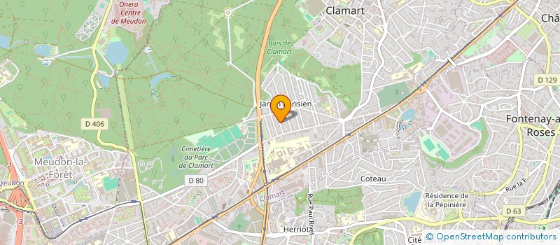 localisation de l'entreprise GWENGO CONSEIL à CLAMART