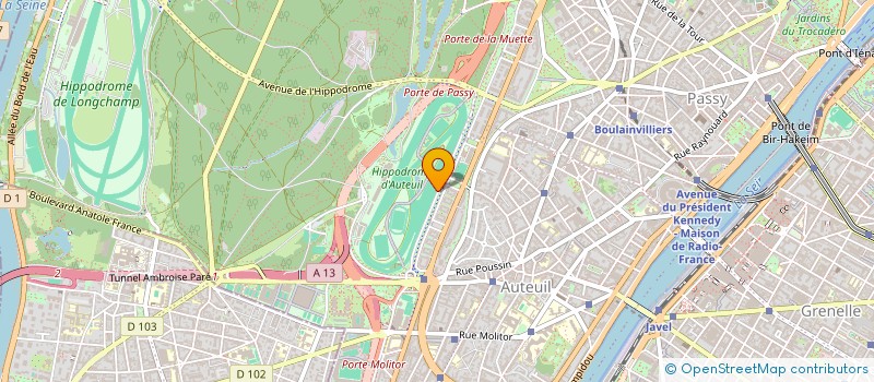 localisation de l'entreprise GWENIMMO  PARIS