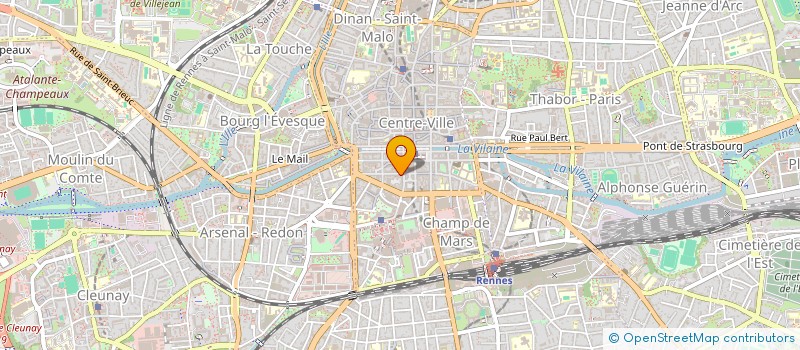 localisation de l'entreprise GWENLAKE  CESSON-SEVIGNE