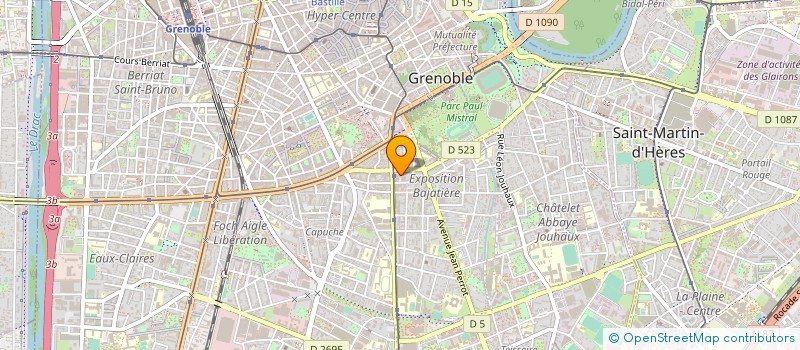 localisation de l'entreprise GWENLIB à GRENOBLE