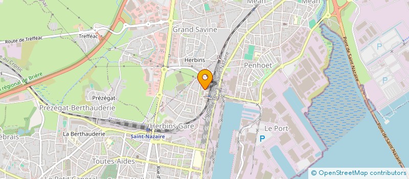 localisation de l'entreprise GWENLO  SAINT-NAZAIRE