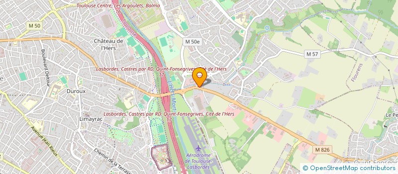 localisation de l'entreprise GWENMAN  QUINT-FONSEGRIVES