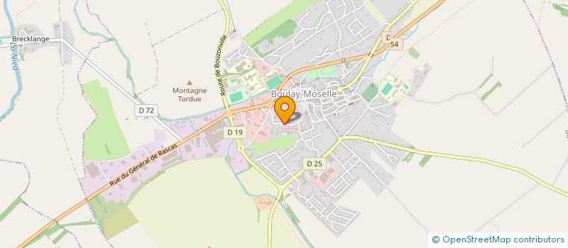 localisation de l'entreprise GWENN à BOULAY-MOSELLE