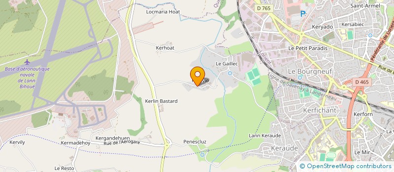 localisation de l'entreprise GWENNIDELL à PLOEMEUR