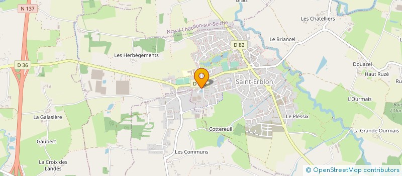 localisation de l'entreprise GWENOLA  SAINT-ERBLON