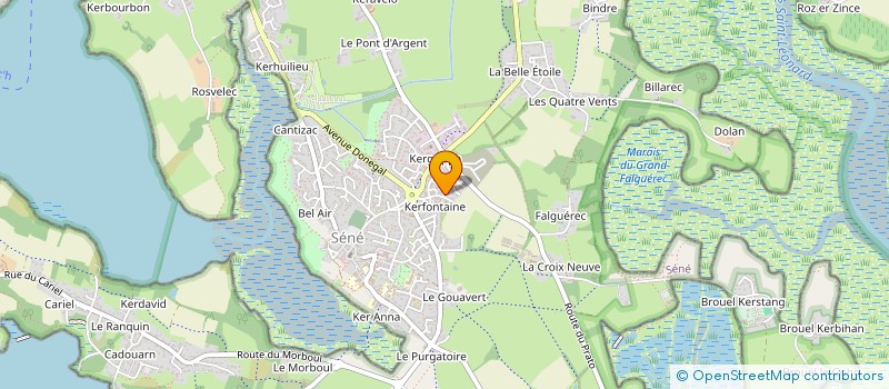 localisation de l'entreprise GWENVAL IMMOBILIERE  SENE